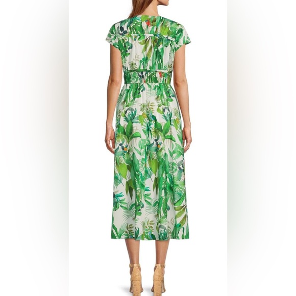 Tropical Print Midi - Picture 2 of 7